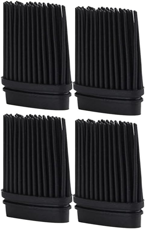 Silicone Basting Brush Refills 4-pack Pastry Brush Heads Replacement for Grill Bbq Baking and Oil Application Heat Resistant Heads for Most Handles