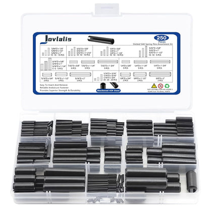 SAE Roll Pin Set, Roll pin Assortment, Slotted Spring Pins