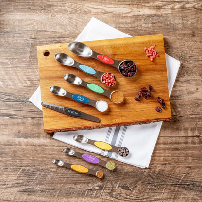 Stainless Steel Assorted Measuring Spoon Set, 6.7 x 1.6 In