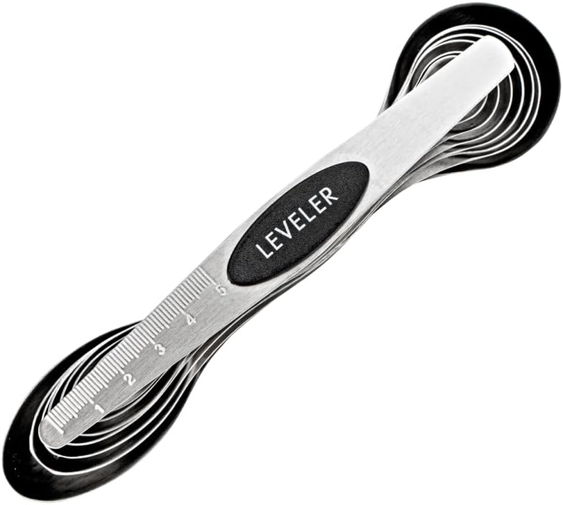 Stainless Steel Assorted Measuring Spoon Set, 6.7 x 1.6 In