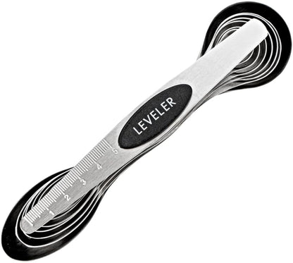 Stainless Steel Assorted Measuring Spoon Set, 6.7 x 1.6 In