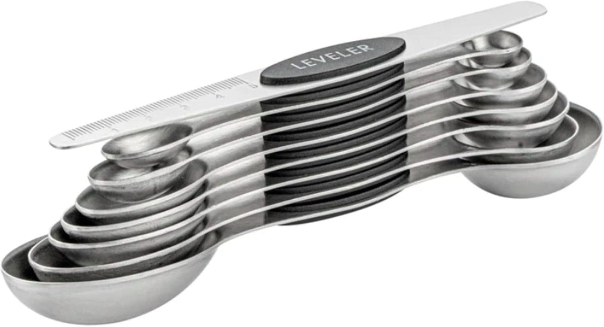 Stainless Steel Assorted Measuring Spoon Set, 6.7 x 1.6 In