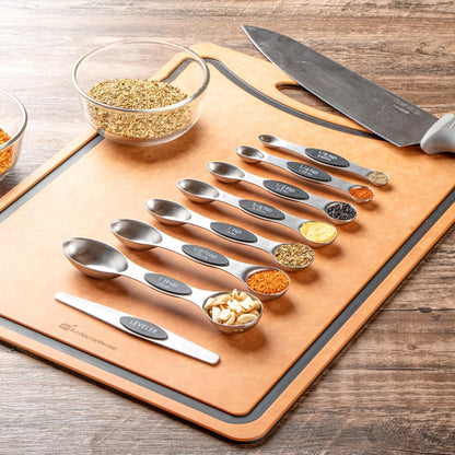 Stainless Steel Assorted Measuring Spoon Set, 6.7 x 1.6 In
