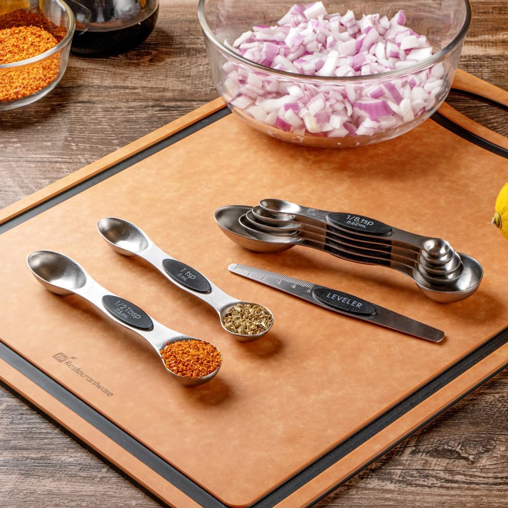 Stainless Steel Assorted Measuring Spoon Set, 6.7 x 1.6 In