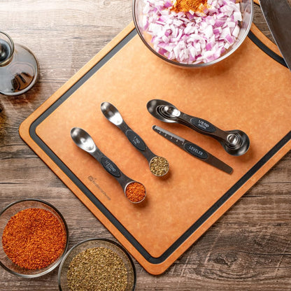 Stainless Steel Assorted Measuring Spoon Set, 6.7 x 1.6 In