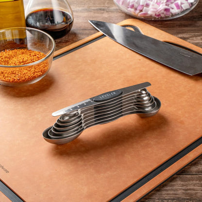 Stainless Steel Assorted Measuring Spoon Set, 6.7 x 1.6 In