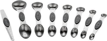 Stainless Steel Assorted Measuring Spoon Set, 6.7 x 1.6 In
