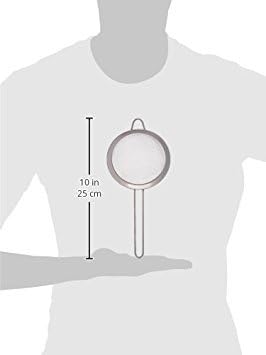 Fox Run Mesh Strainer, 4-Inch, Stainless Steel