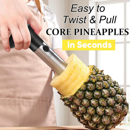 Newness Upgraded Pineapple Corer & Slicer, Reinforced Thick Blade