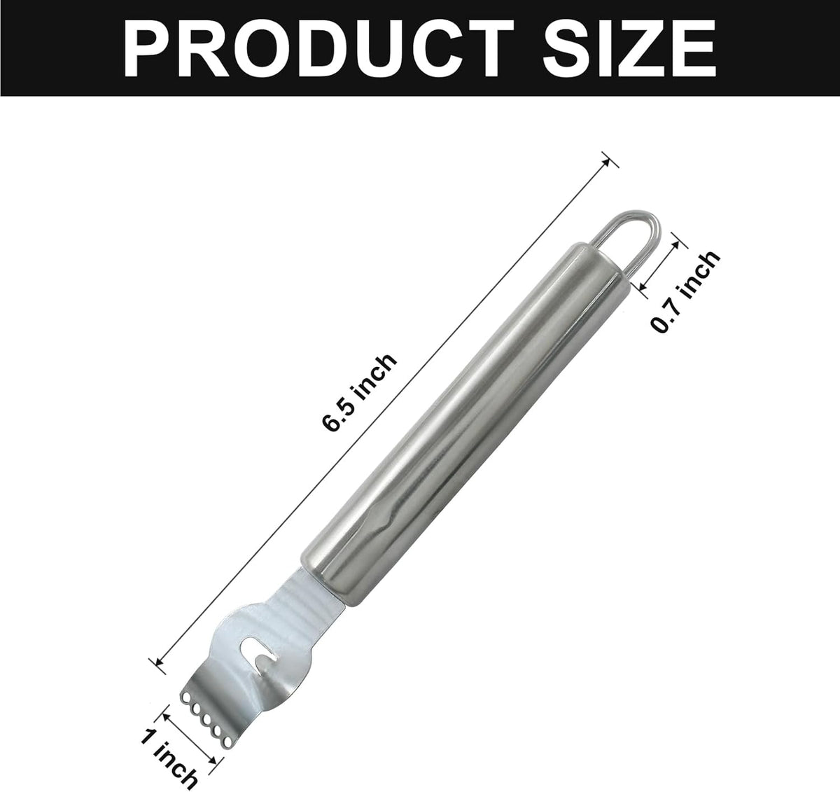Lemon Zester Grater Stainless Steel