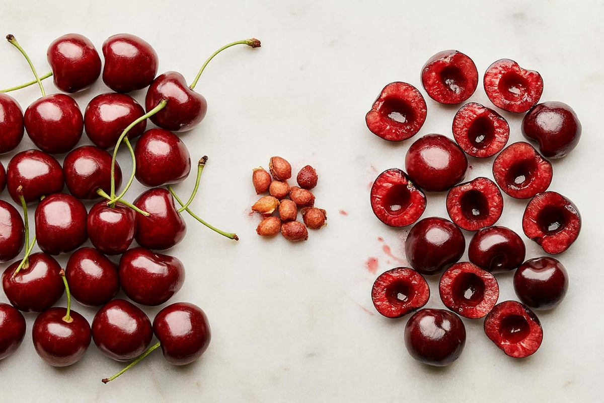 Deluxe Cherry Pitter with Suction Base, BPA Free, 11-Inches x 7.5-Inches x 4.5-Inches