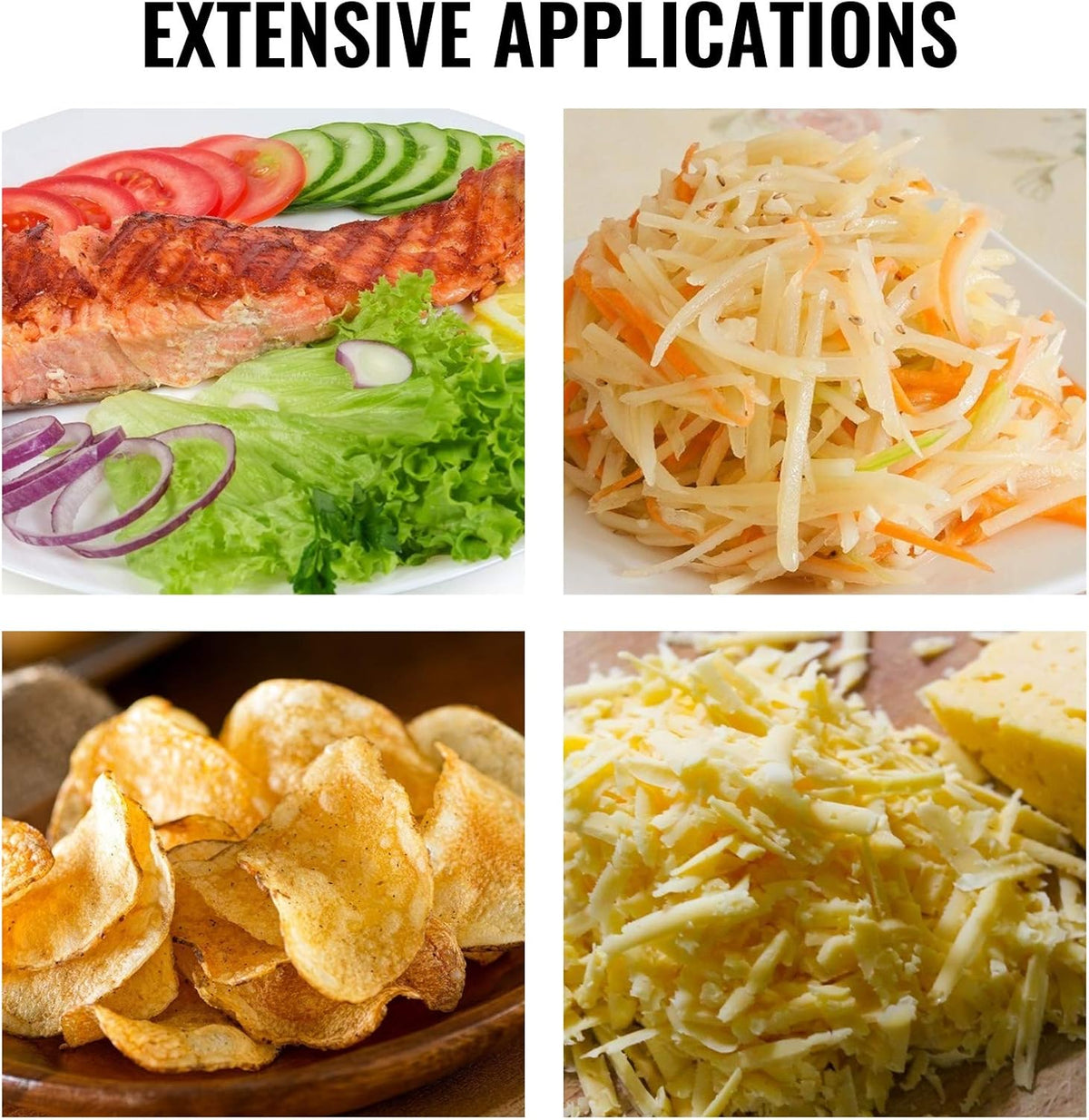 Rotary Cheese Grater, Zinc Alloy Rotary Vegetable Mandoline, Manual Cheese Mandoline w/ 5 Stainless Steel Cutting Cones, Manual Vegetable Grater w/ 2.5L Bowl, Rotary Shredder w/Suction Base