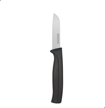 Tomato Knife, MATTSTONE HILL 5 Inch Serrated Kitchen Utility Knife, Red | German X50CrMoV15 Steel