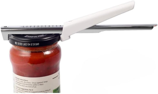 Adjustable Jar Opener for Arthritis & Weak Hands & Seniors, Easily Opens 3/8" to 4" Jar and Bottle Lids
