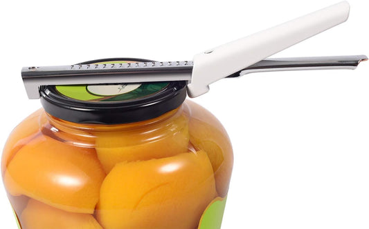 Adjustable Jar Opener for Arthritis & Weak Hands & Seniors, Easily Opens 3/8" to 4" Jar and Bottle Lids