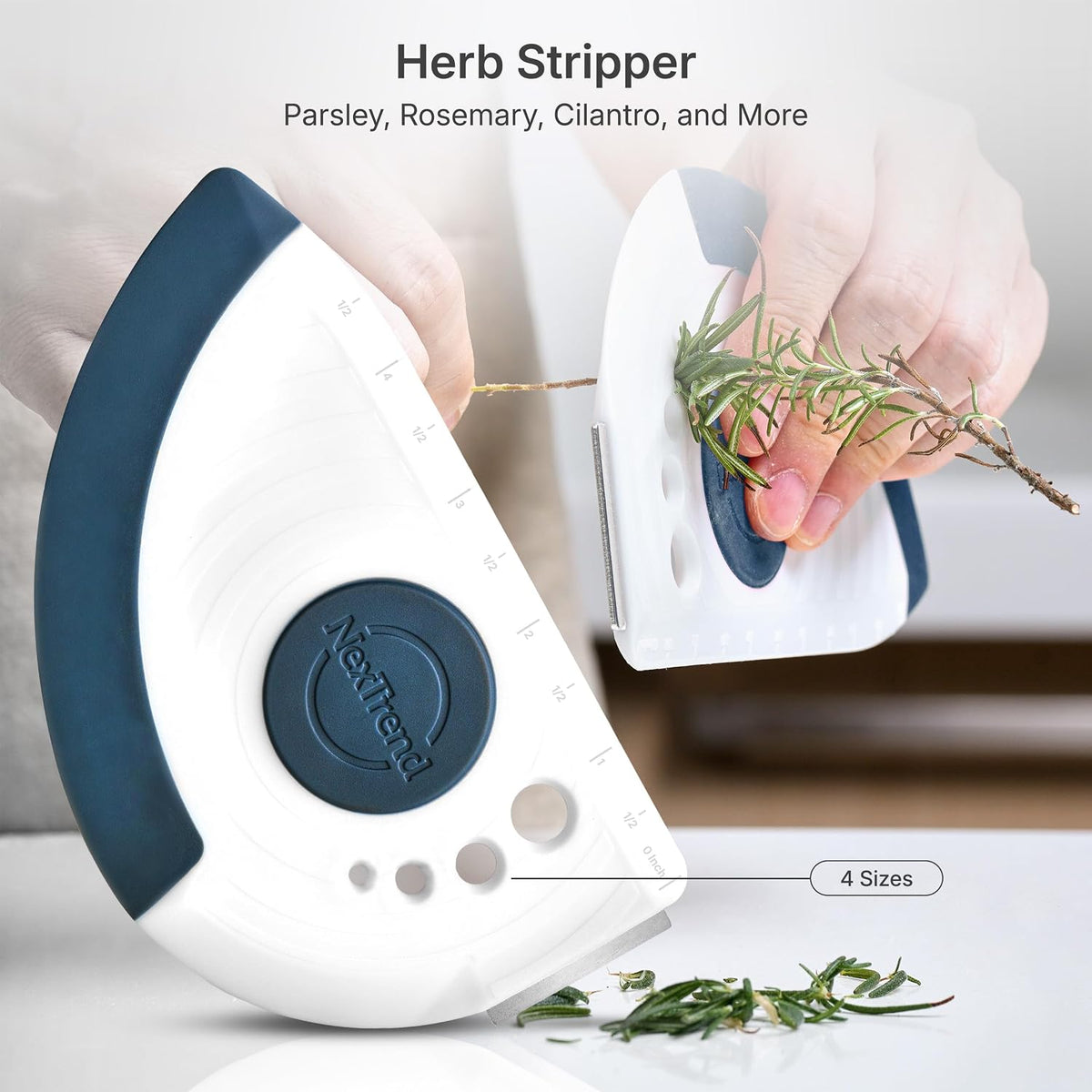 red 5-in-1 flexible dough and bowl scraper with stainless-steel edge and integrated ruler