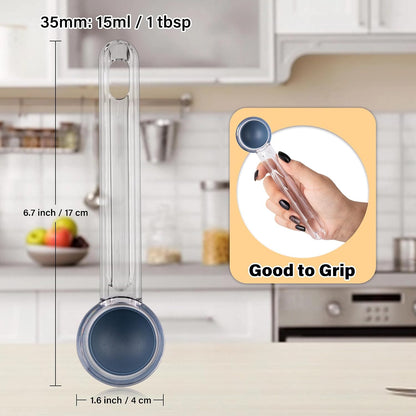 Extra Small Cookie Scoop 1 tsp, Professional Stainless Steel Tiny Ice Cream Scoop 25mm, Melon Baller Scoop Good Soft Grips, Quick Trigger Release