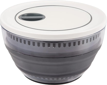 PrepWorks 3 Qt Collapsible Salad Spinner for Quick Salad Washing and Drying