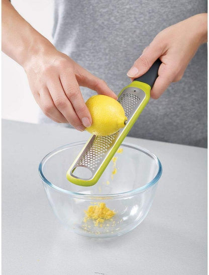 20049 Handi-Zest Multi-Function Zester with Blade Wiper, Green