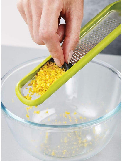 20049 Handi-Zest Multi-Function Zester with Blade Wiper, Green
