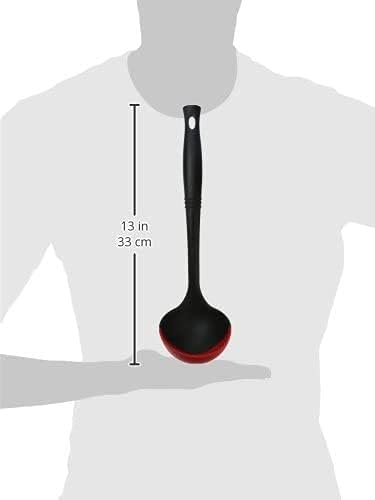Revolution Bi-Material Slotted Spatula, 13.5" x 2.5", Cerise