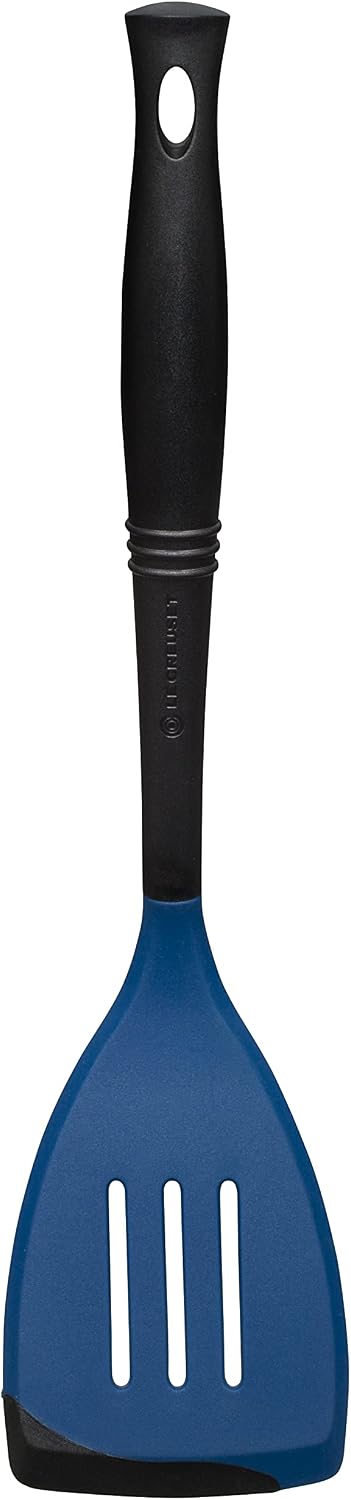 Revolution Bi-Material Slotted Spatula, 13.5" x 2.5", Cerise