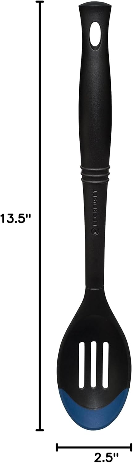Revolution Bi-Material Slotted Spatula, 13.5" x 2.5", Cerise