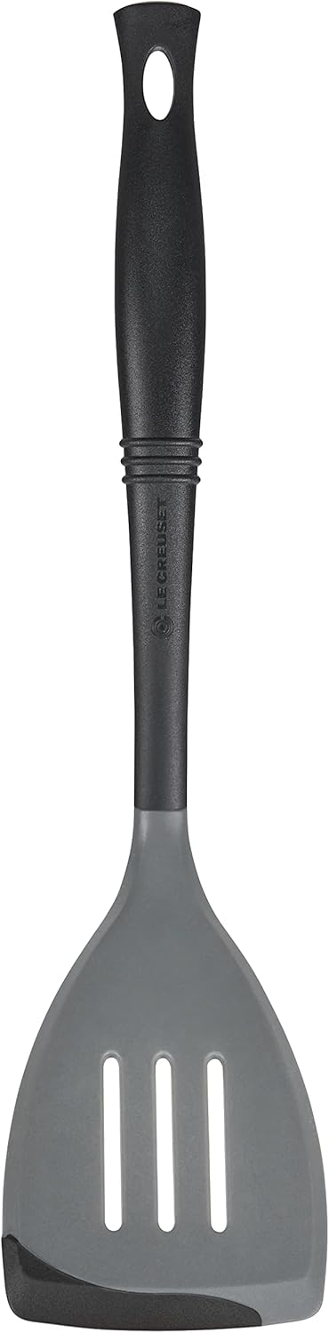 Revolution Bi-Material Slotted Spatula, 13.5" x 2.5", Cerise