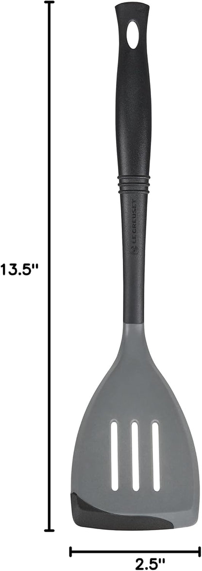 Revolution Bi-Material Slotted Spatula, 13.5" x 2.5", Cerise