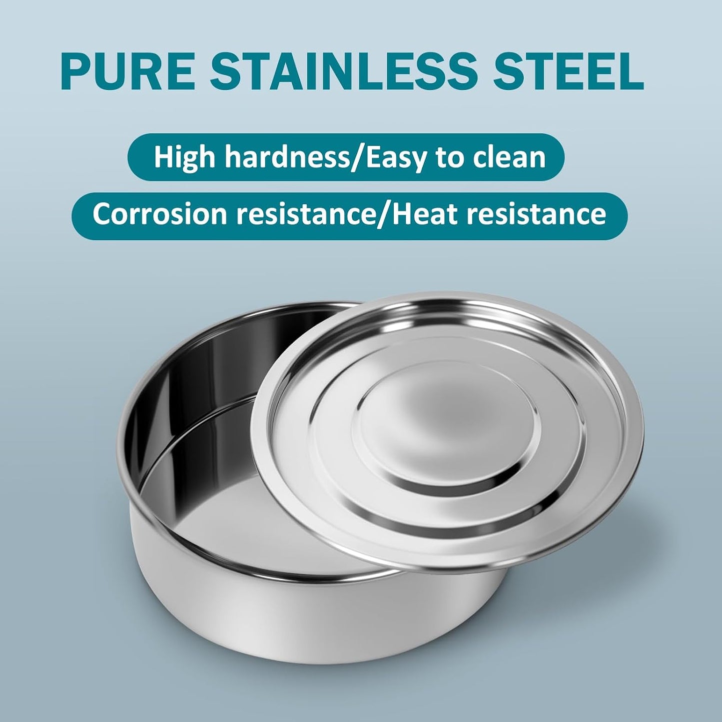 All 304 Stainless Steel Mesh Lab Sieve, 30 Mesh (0.6mm) Aperture Test Sieve, 4inch(10cm) Standard Analysis Sample Test Sieves for Industrial Laboratory Homes