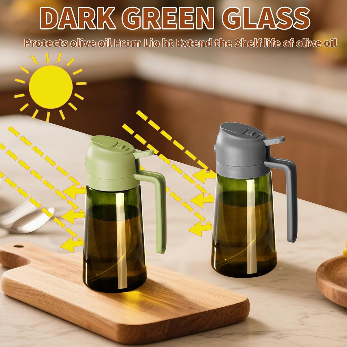 Olive Oil Sprayer for Cooking 16oz/470ml