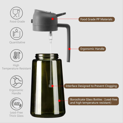 Olive Oil Sprayer for Cooking 16oz/470ml