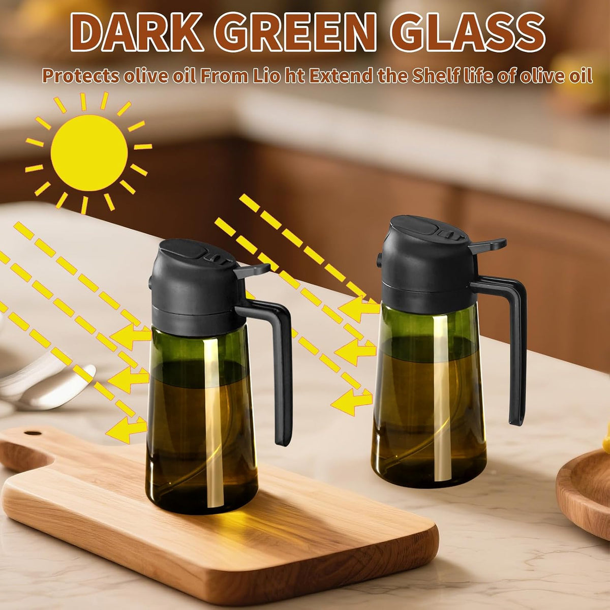 Olive Oil Sprayer for Cooking 16oz/470ml