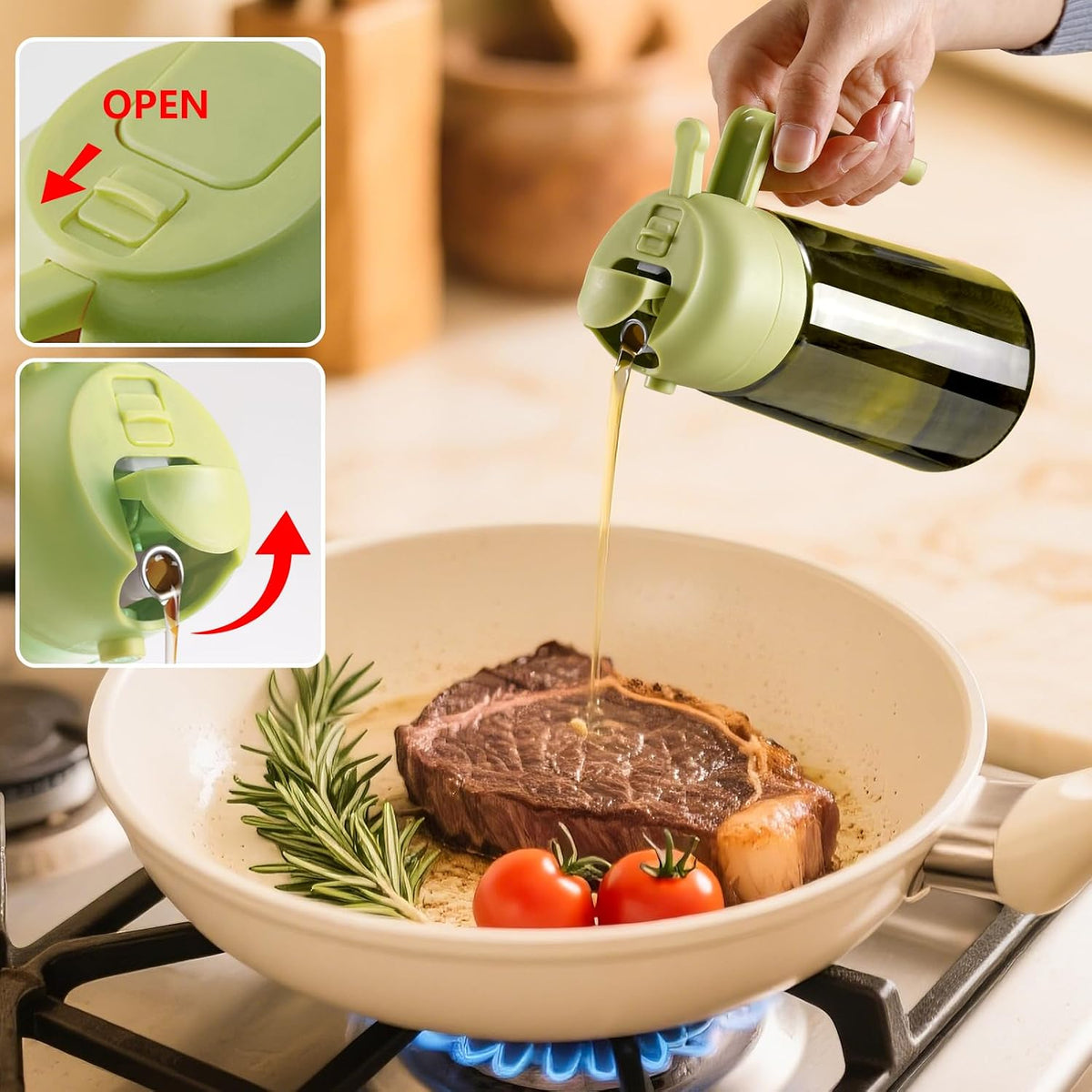 Olive Oil Sprayer for Cooking 16oz/470ml