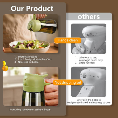 Olive Oil Sprayer for Cooking 16oz/470ml