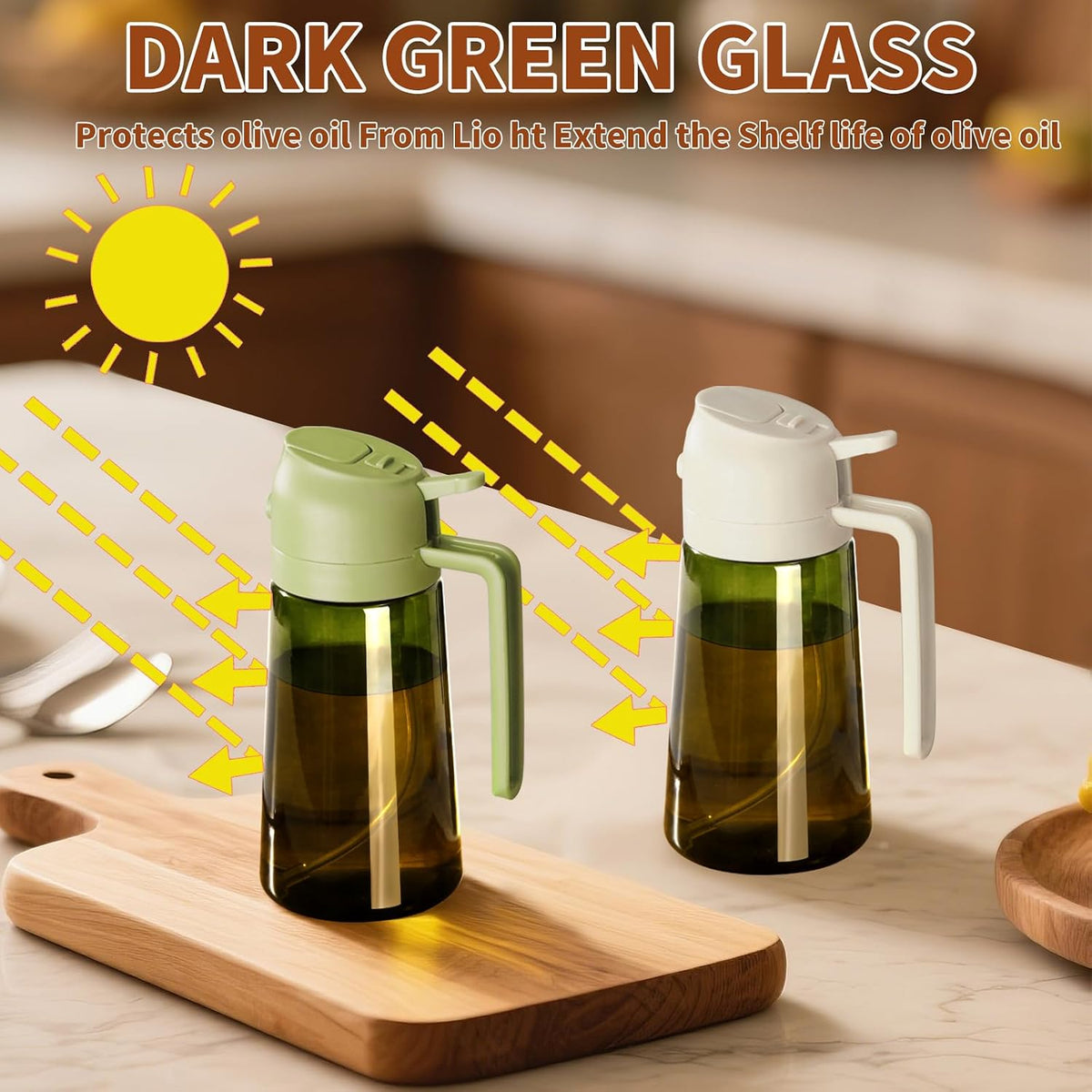 Olive Oil Sprayer for Cooking 16oz/470ml