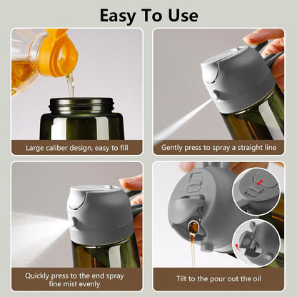 Olive Oil Sprayer for Cooking 16oz/470ml