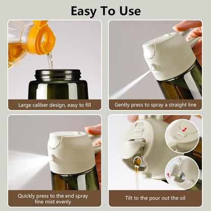 Olive Oil Sprayer for Cooking 16oz/470ml