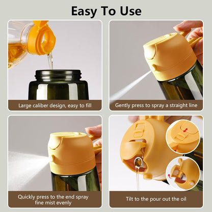 Olive Oil Sprayer for Cooking 16oz/470ml