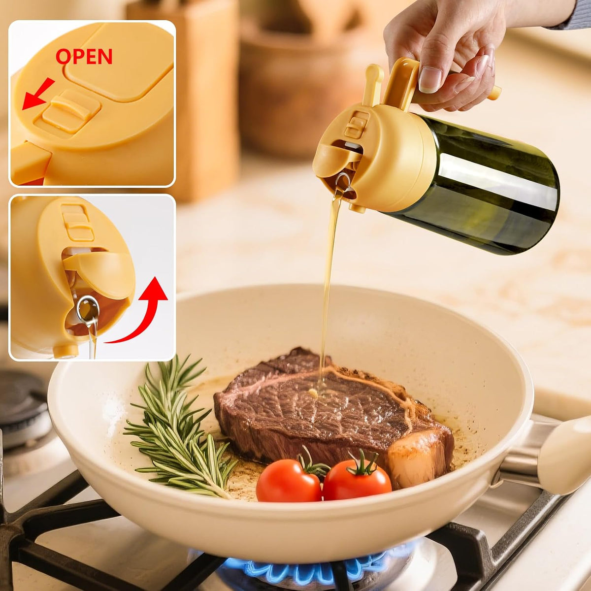 Olive Oil Sprayer for Cooking 16oz/470ml