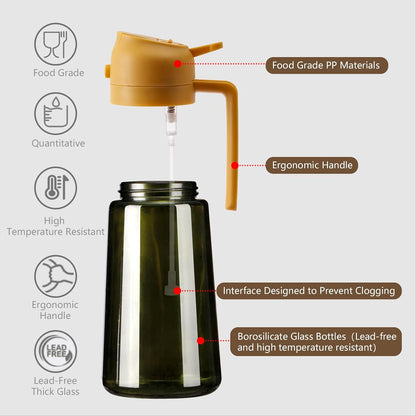 Olive Oil Sprayer for Cooking 16oz/470ml