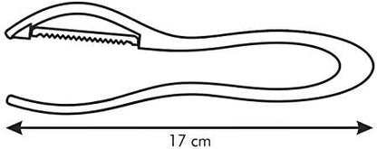 Peeler Julienne with Support Presto Expert, Assorted, 21 x 8.5 x 2.7 cm