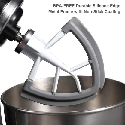 Flex Edge Beater for KitchenAid Tilt-Head Stand Mixer 4.5-5 Quart