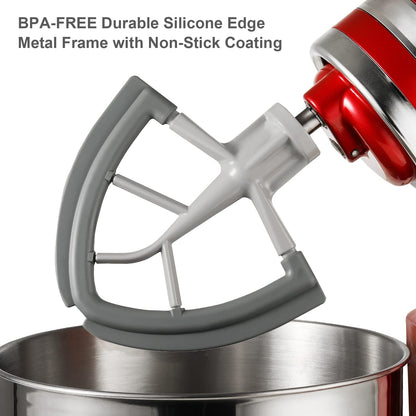 Flex Edge Beater for KitchenAid Tilt-Head Stand Mixer 4.5-5 Quart