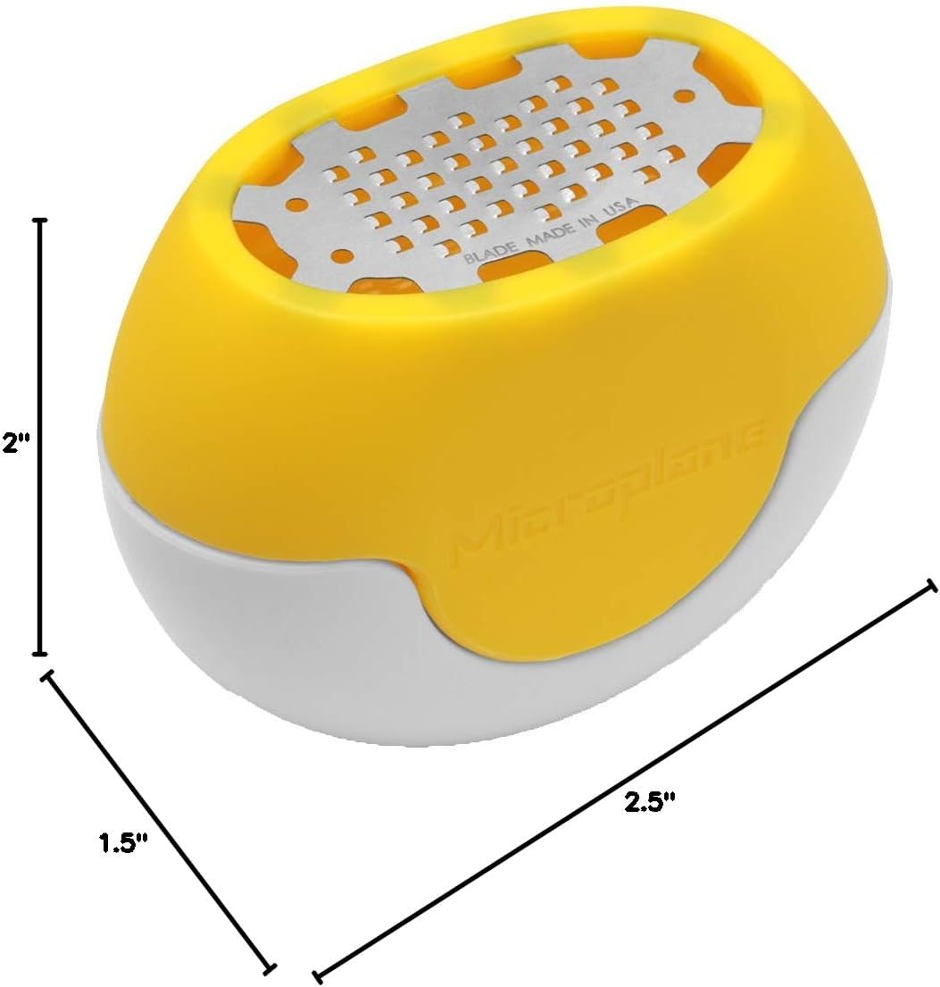 Flexi Zesti Handheld Citrus Zester (Yellow)