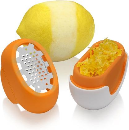 Flexi Zesti Handheld Citrus Zester (Yellow)