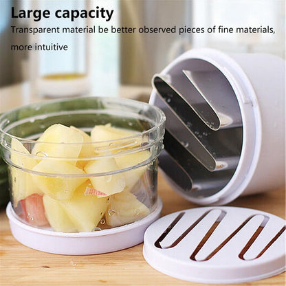 Onion Chopper Vegetable Chopper,Garlic Chopper Garlic Slicer,Push-Press Hand Handheld Veggie Choppers For Onions Garlic Herbs Parsley Chili Nuts Grinder