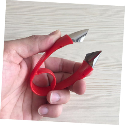 Stainless Steel Strawberry Corer Stem Remover for Tomato Kitchen Use