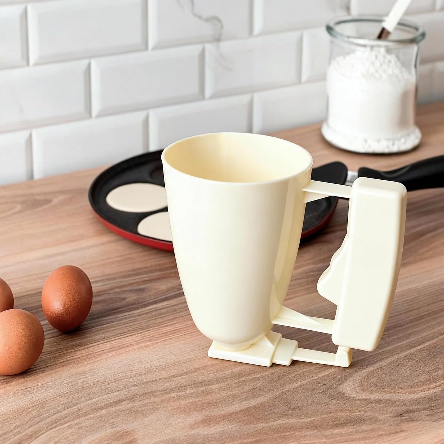 Pancake Batter Dispenser Bottle,Funnel Cake Dispenser,Pancake Mix Dispenser