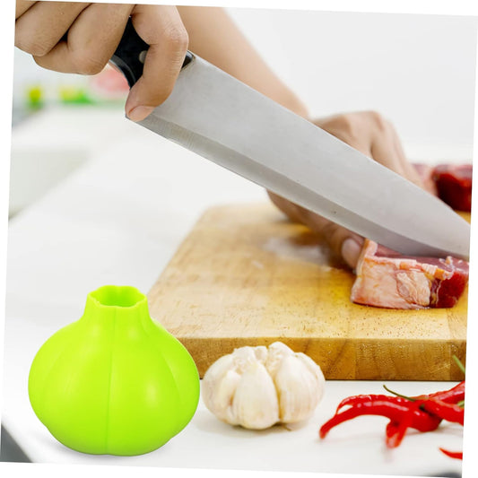 Silicone Garlic Peeler Tube for Easy Skin Removal Odor Kitchen Tool Saving Garlic Roller Peeler Safe Non Slip Design No Waste Home Cooking